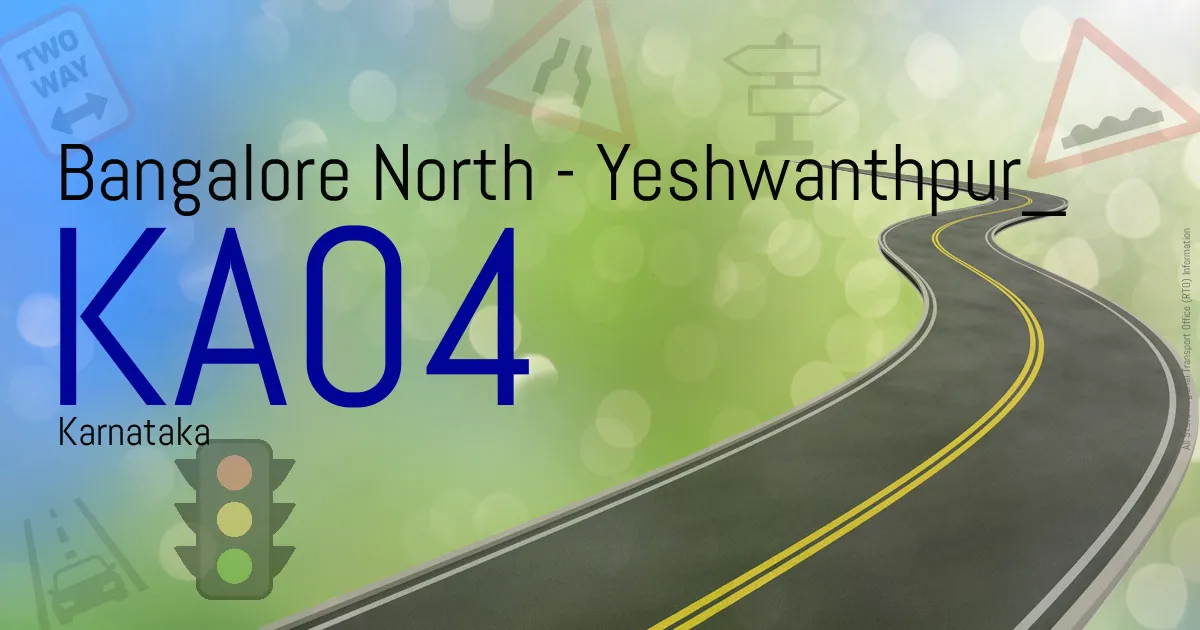 KA04 || Bangalore North - Yeshwanthpur
