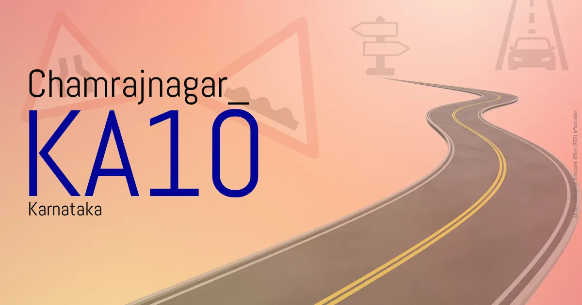 KA10 || Chamrajnagar
